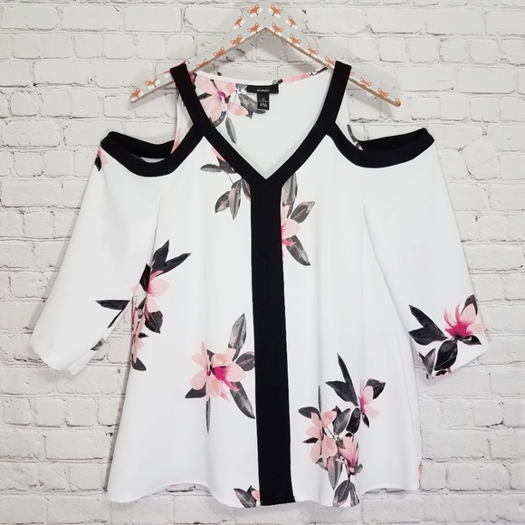 alfani cold shoulder top